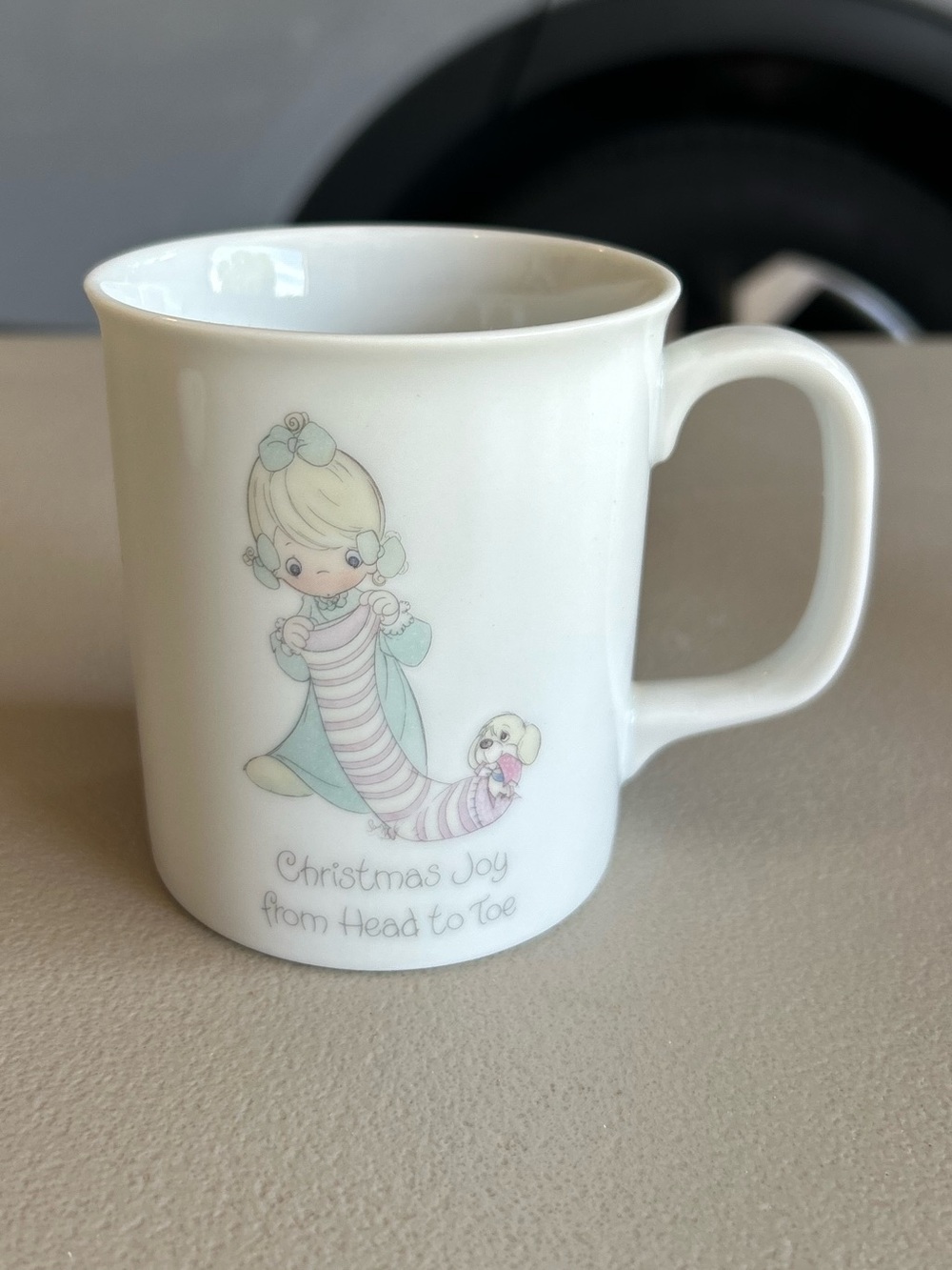 Christmas Joy from Head to Toe Precious Moments coffee mug